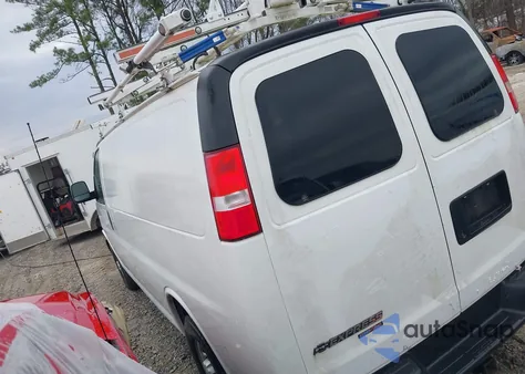 2015 Chevrolet Express 2500 Work Van из США, поврежденный, VIN 1GCWGFCF2F1284825